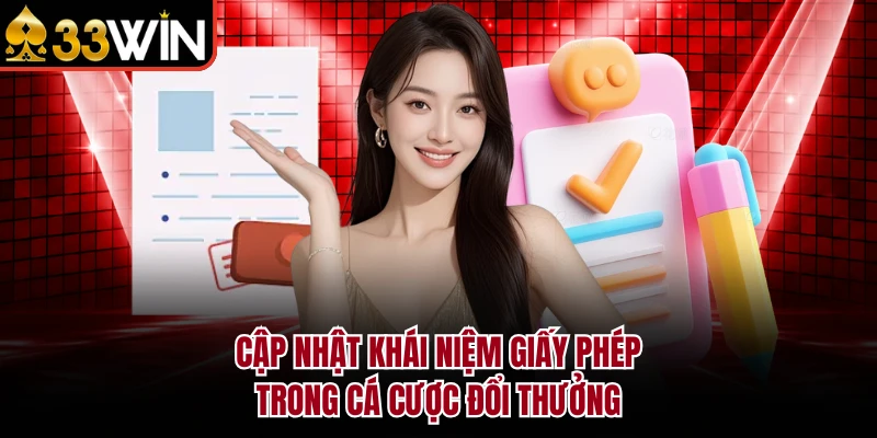 Cập nhật khái niệm giấy phép trong cá cược đổi thưởng