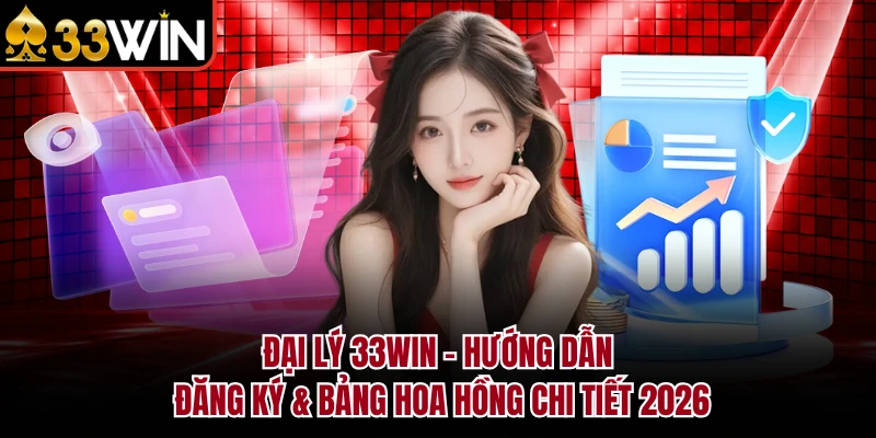 Đại Lý 33Win - Hướng Dẫn Đăng Ký & Bảng Hoa Hồng Chi Tiết 2026